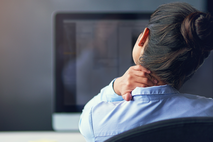 Preventing back and neck pain when working from home